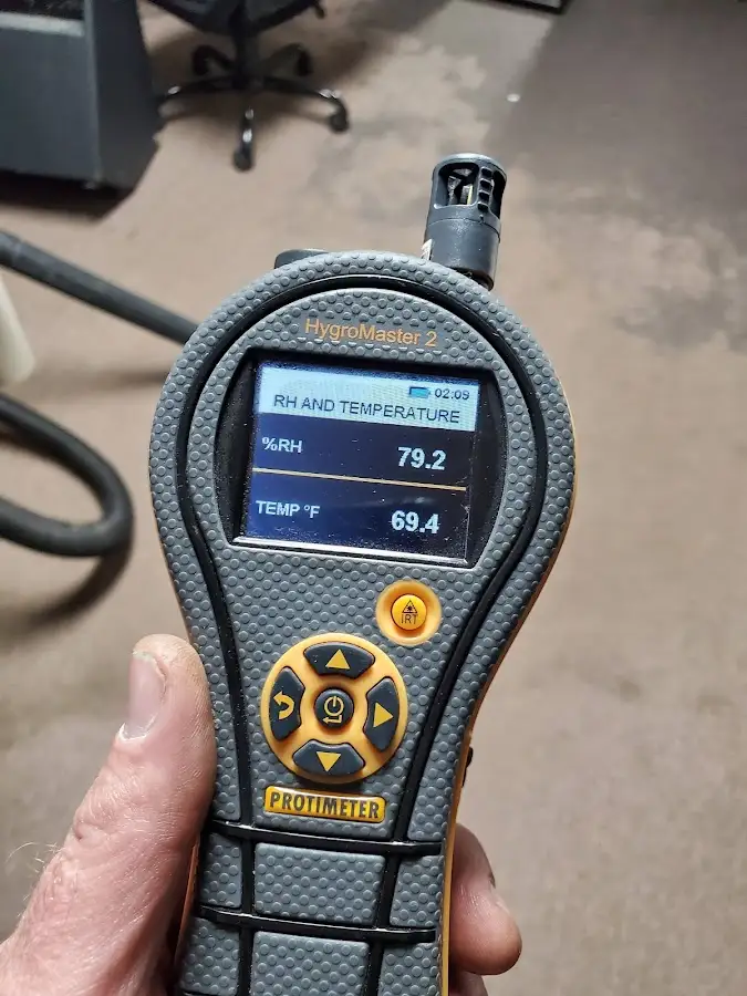 Moisture meter humidity assessment for Fire & Smoke Damage Restoration in North Elba